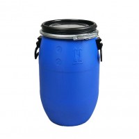 60 LITRE OPEN TOP BLUE POLYDRUM